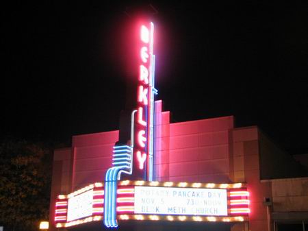 Berkley Theatre - Night Shot From Scott Biggs (newer photo)